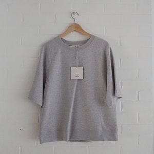 Tibi Gray Sweatshirt